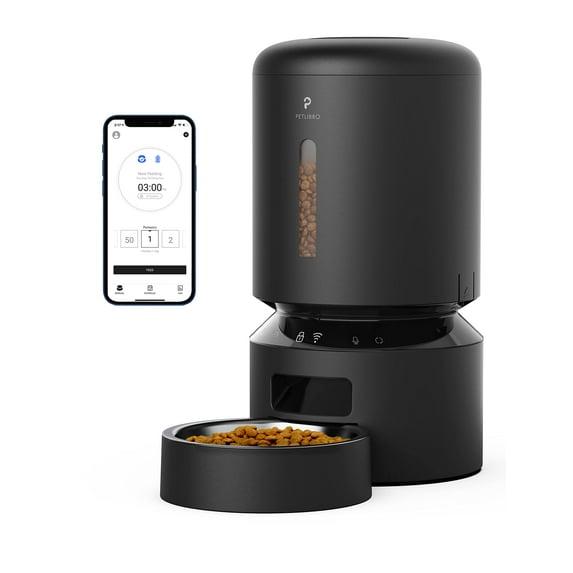 Automatic Cat Feeder, 5G Wifi Automatic Dog Feeder With Freshness Preservation,  Timed Cat Feeder With Low Food Sensor, Up To 10 Meals Per Day, Granary Pet Feeder For Cats