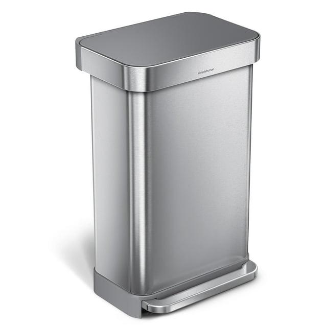 Simplehuman 45-Liter Slim Trash Can