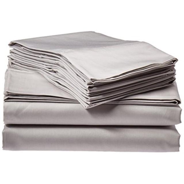 Tribeca Living 600 Thread Count 100% Cotton Sateen Sheet Set