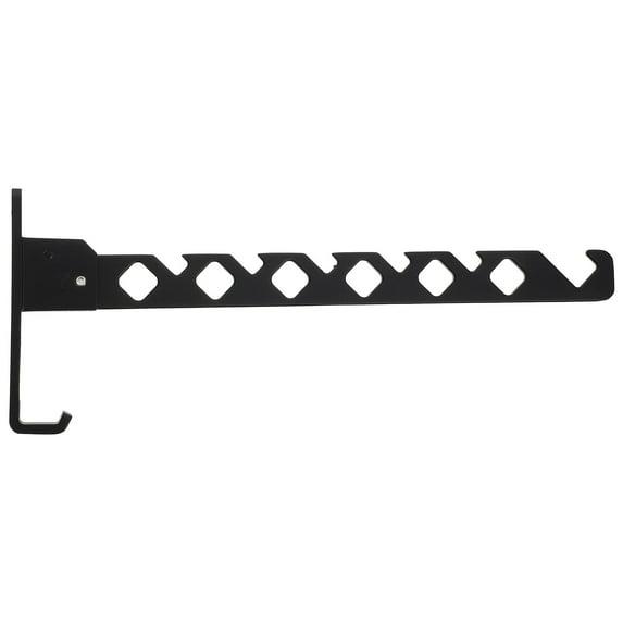 unbranded Clothes Drying Hanger 34.00X13.00X2.70CM Black