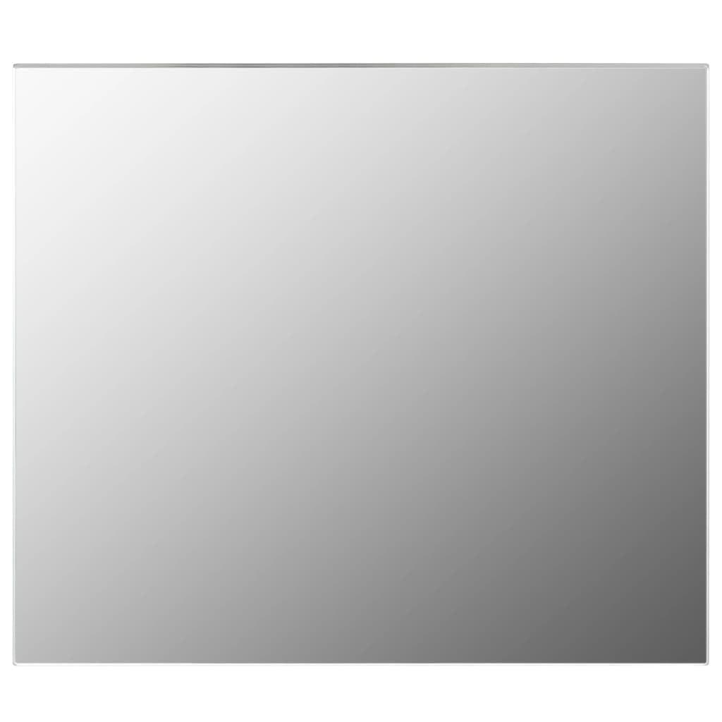 Rectangular Frameless Glass Wall Mirror 31.5" x 23.6"