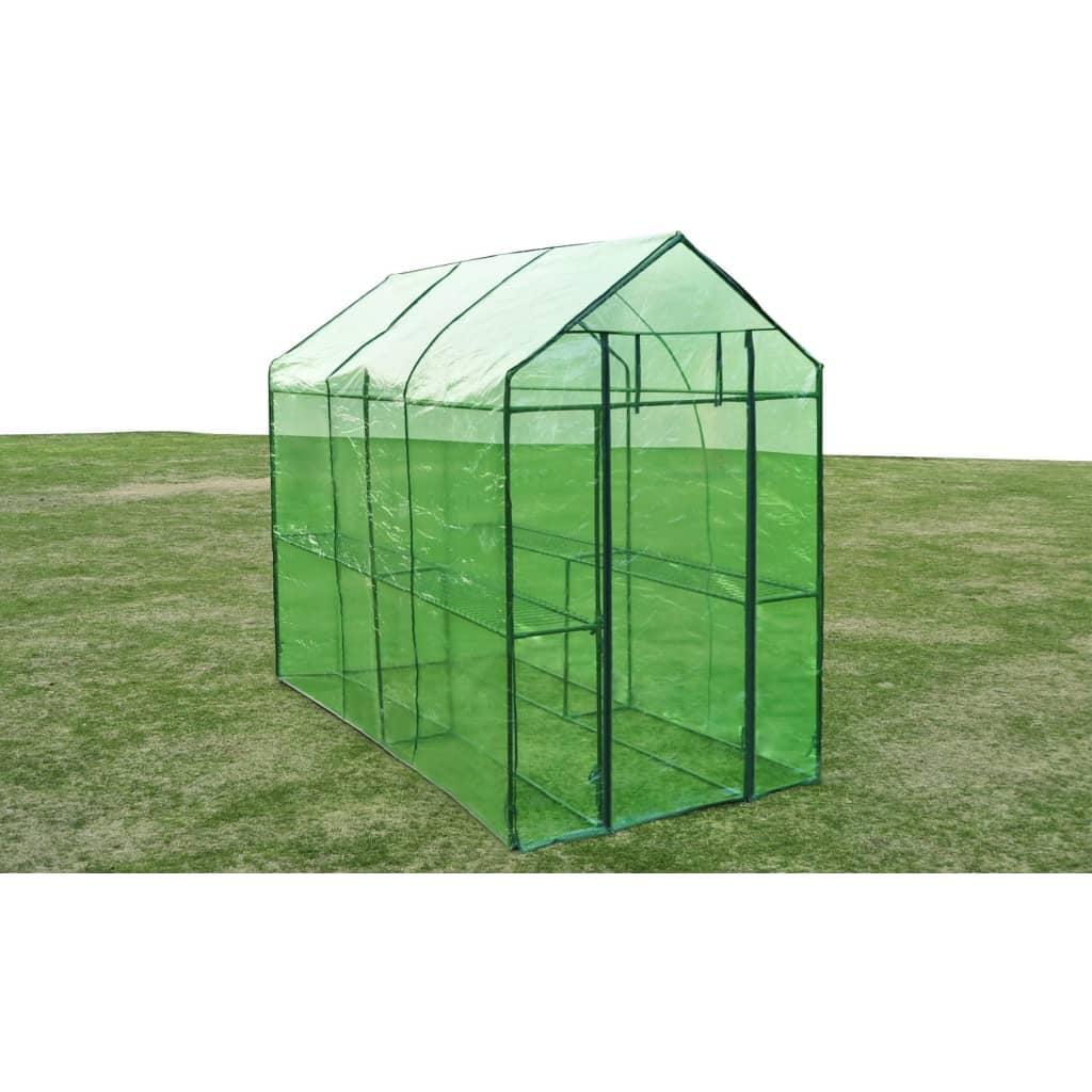 vidaXL Greenhouse Steel XL