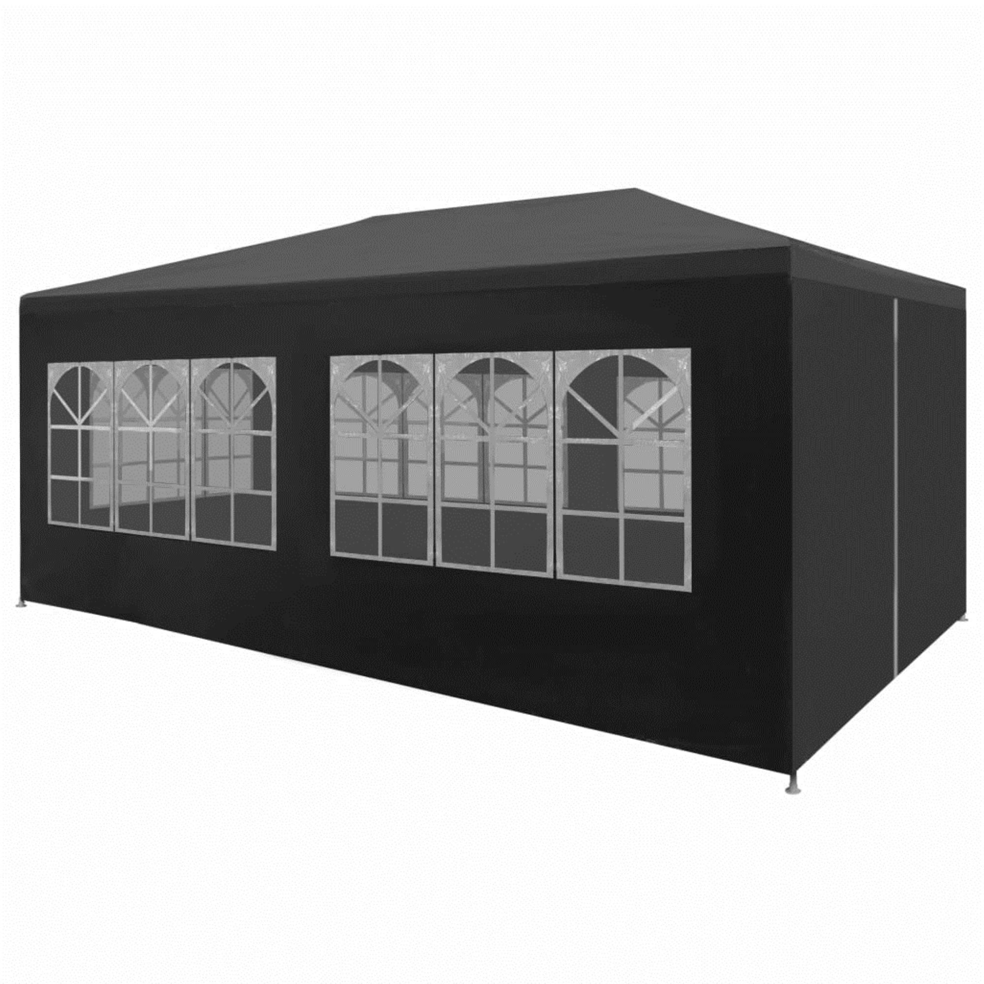 vidaXL Party Tent 9.8'x19.7' Anthracite