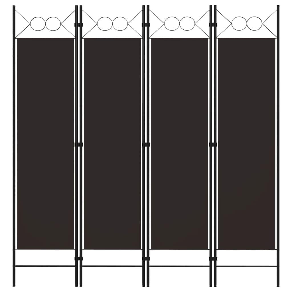 vidaXL Room Divider Freestanding Folding Privacy Screen for Room Separation
