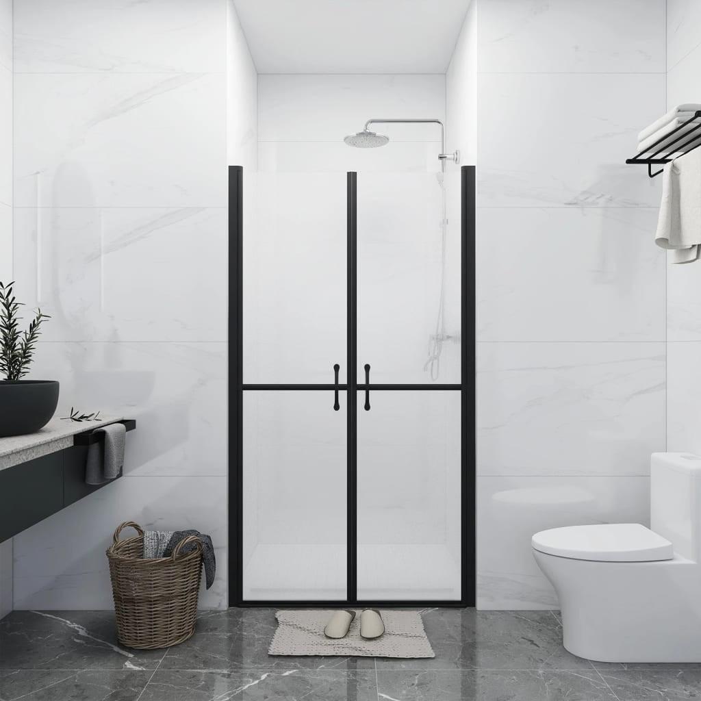 33.9'' - W x 74.8'' H Double Sliding Door Framed Shower Door with