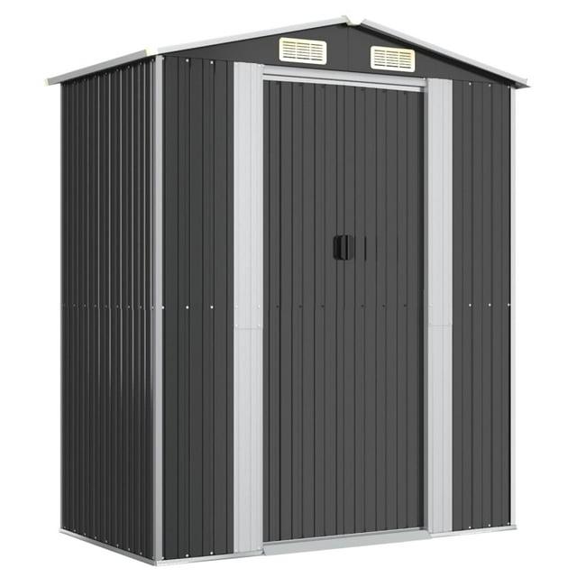 VidaXL 6.3 ft. W x 28.05 ft. D Steel Traditional Storage Shed