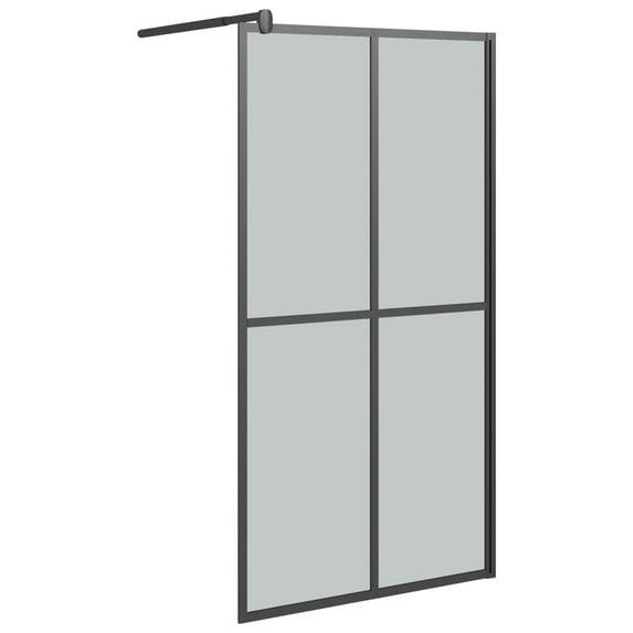 VidaXL Walk-in Shower Screen Door Cover Multi Sizes Transparent/Frosted White