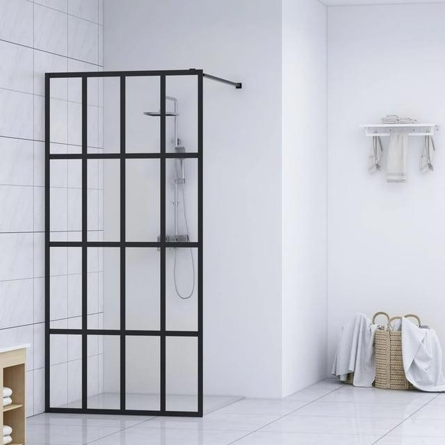 Wrought Studio™ Walk-in Shower Screen Tempered Glass Shower Door Bathroom Multi Sizes
