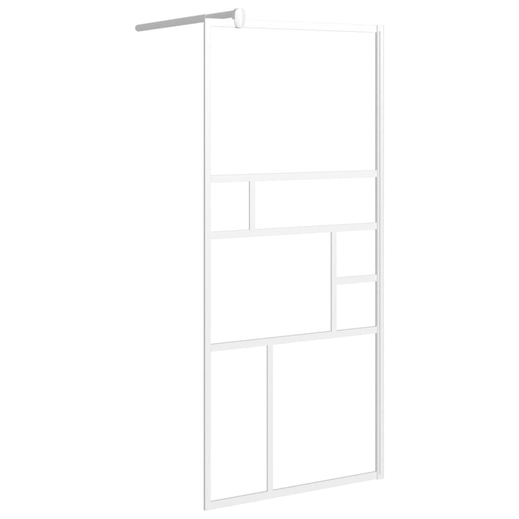 VidaXL VidaXL Walk-in Shower Enclosure Bathroom Wall Panel Shower Screen ESG Glass 151868