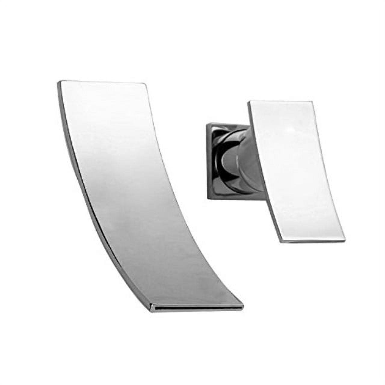 Wall Mount Bathroom Vanity Faucet, Waterfall Bathroom Faucet, Lavatory Faucet