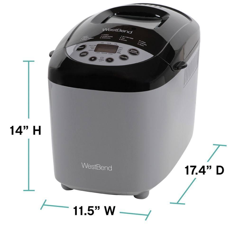 West Bend 3-Pound Bread Maker, 47413