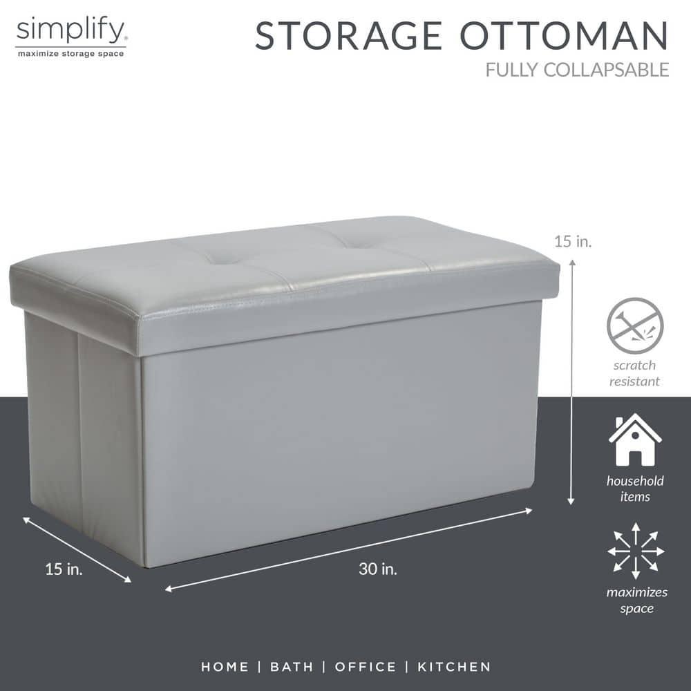 Simplify Besjana Upholstered Ottoman