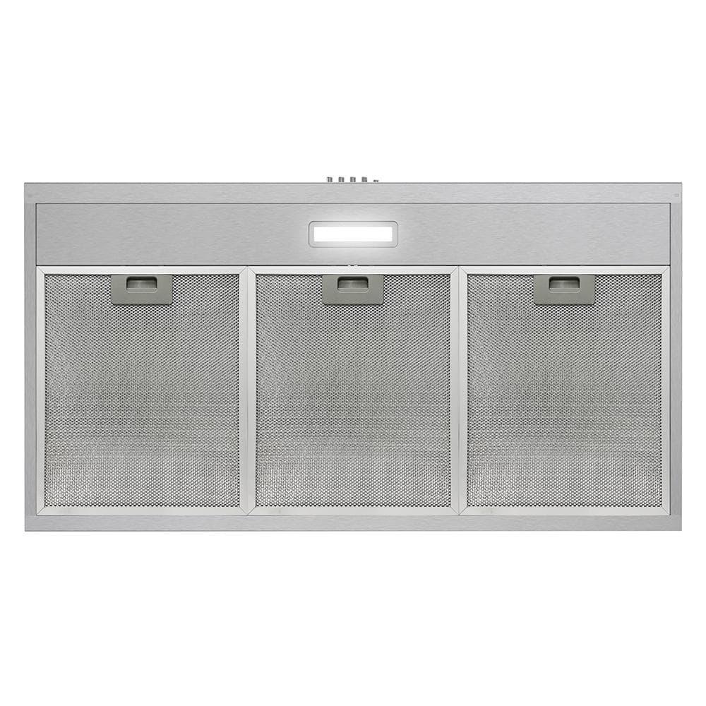 Streamline Longhena 36" 80 Cubic Feet Per Minute Convertible Under Cabinet Range Hood with Mesh Filter and Light Included