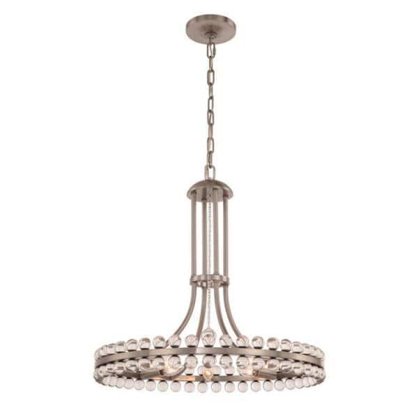 Crystorama Lighting - Eight Light Chandelier - Chandelier - Clover - Eight Light
