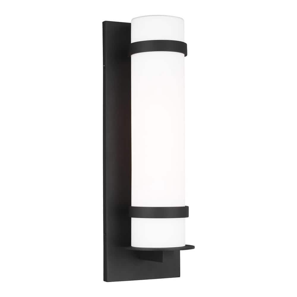 Generation Lighting Alban 1 -Light 24.63-in H Brown Plug-in/Hardwired Outdoor Wall Light