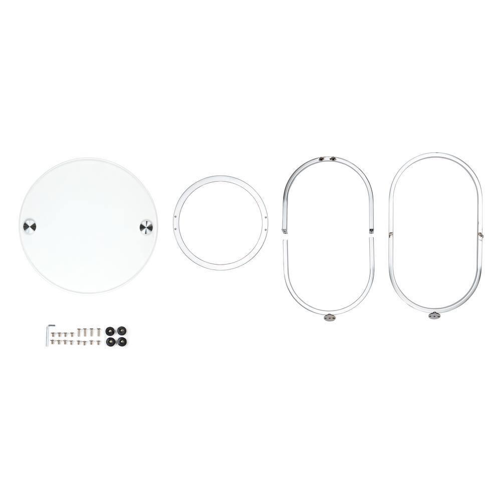 Etta Avenue™ Dimitri Glass Top End Table