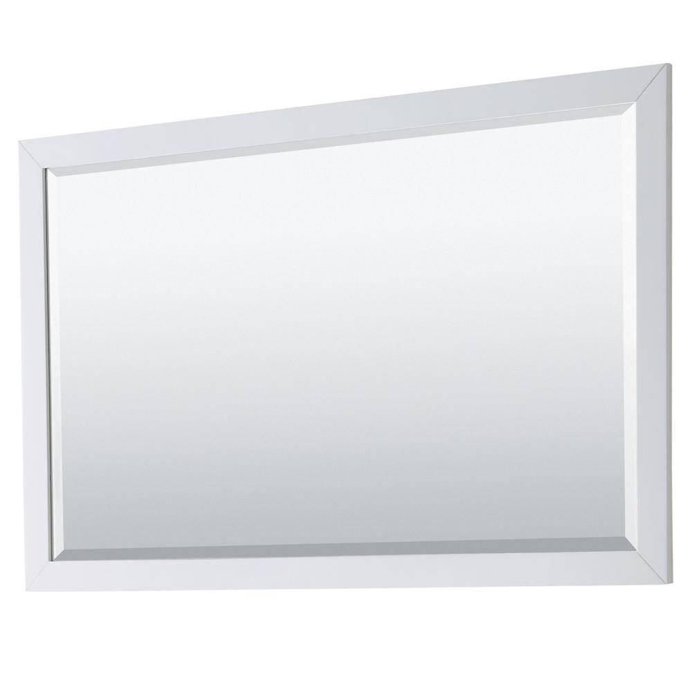 Wyndham Collection Daria 60'' Single Bathroom Vanity with Marble Top with Mirror