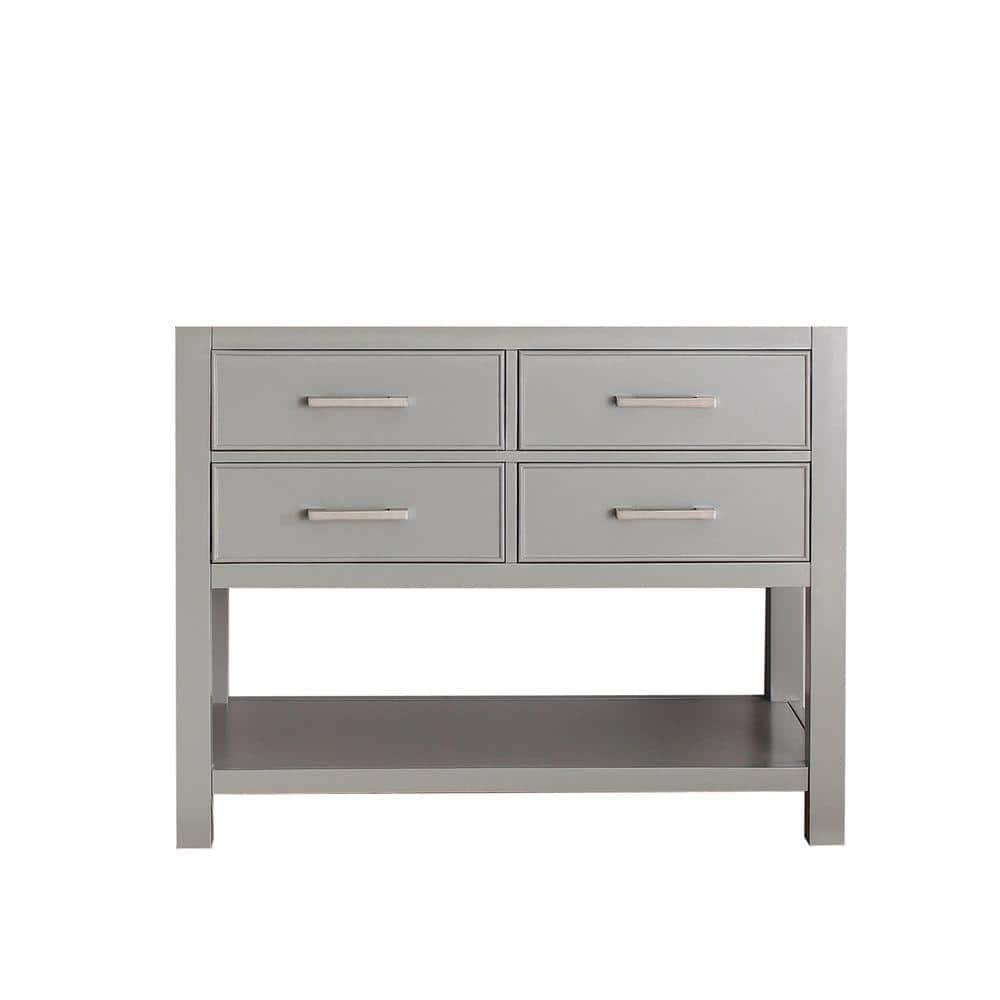 Avanity Brooks-V42 Brooks 42" Single Free Standing Wood Vanity Cabinet Only - Grey