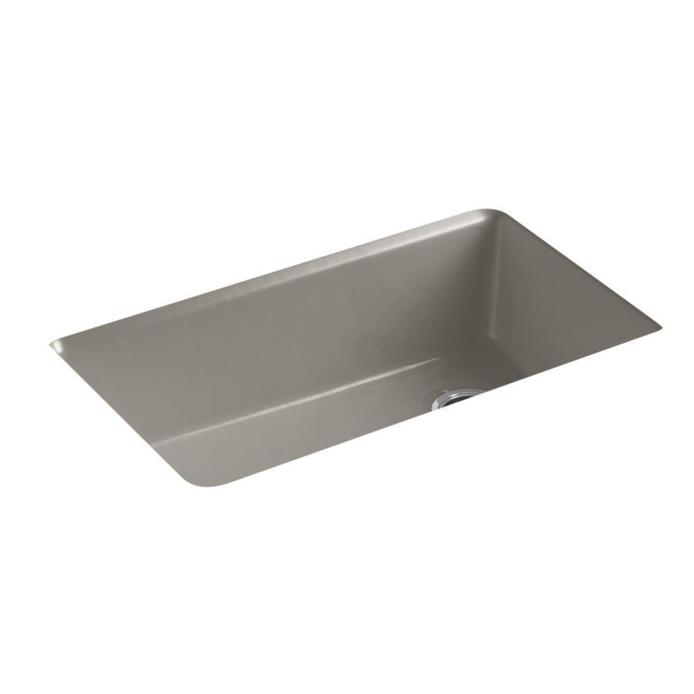 Riverby 33" x 22" x 9-5/8" Under-Mount Single-Bowl Kitchen Sink with Accessories