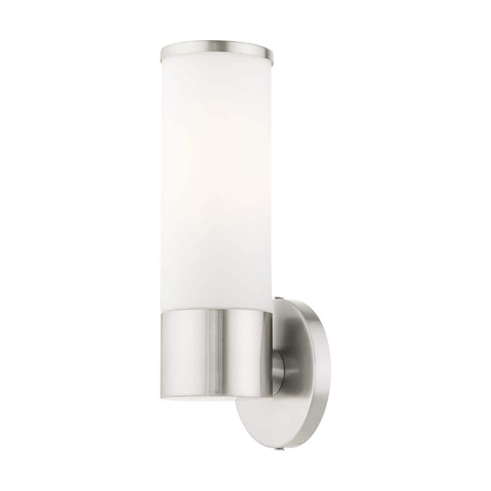 Livex Lighting Lindale 1 - Light Sconce in  Brushed Nickel