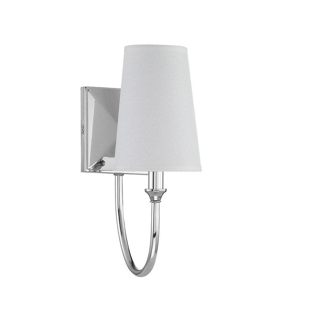 Savoy House Cameron 1 - Light Wall Light in  Polished Nickel