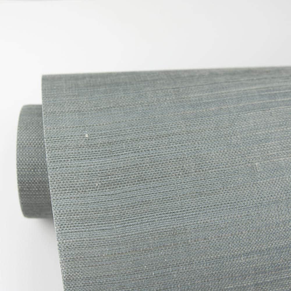 Kenneth James 2732-80014 Zhejiang Grasscloth Wallpaper Aquamarine