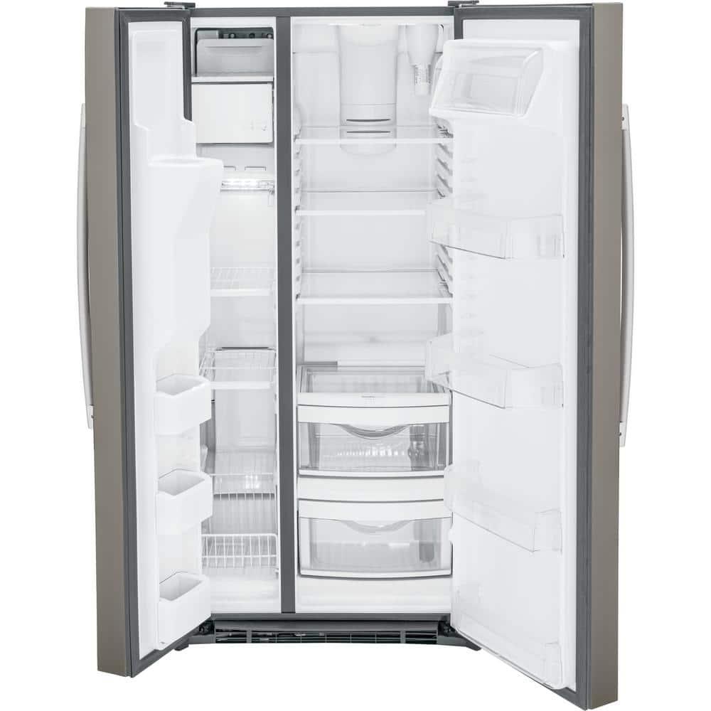 GE APPLIANCES GSS23GMPES side by side freestanding refrigerator