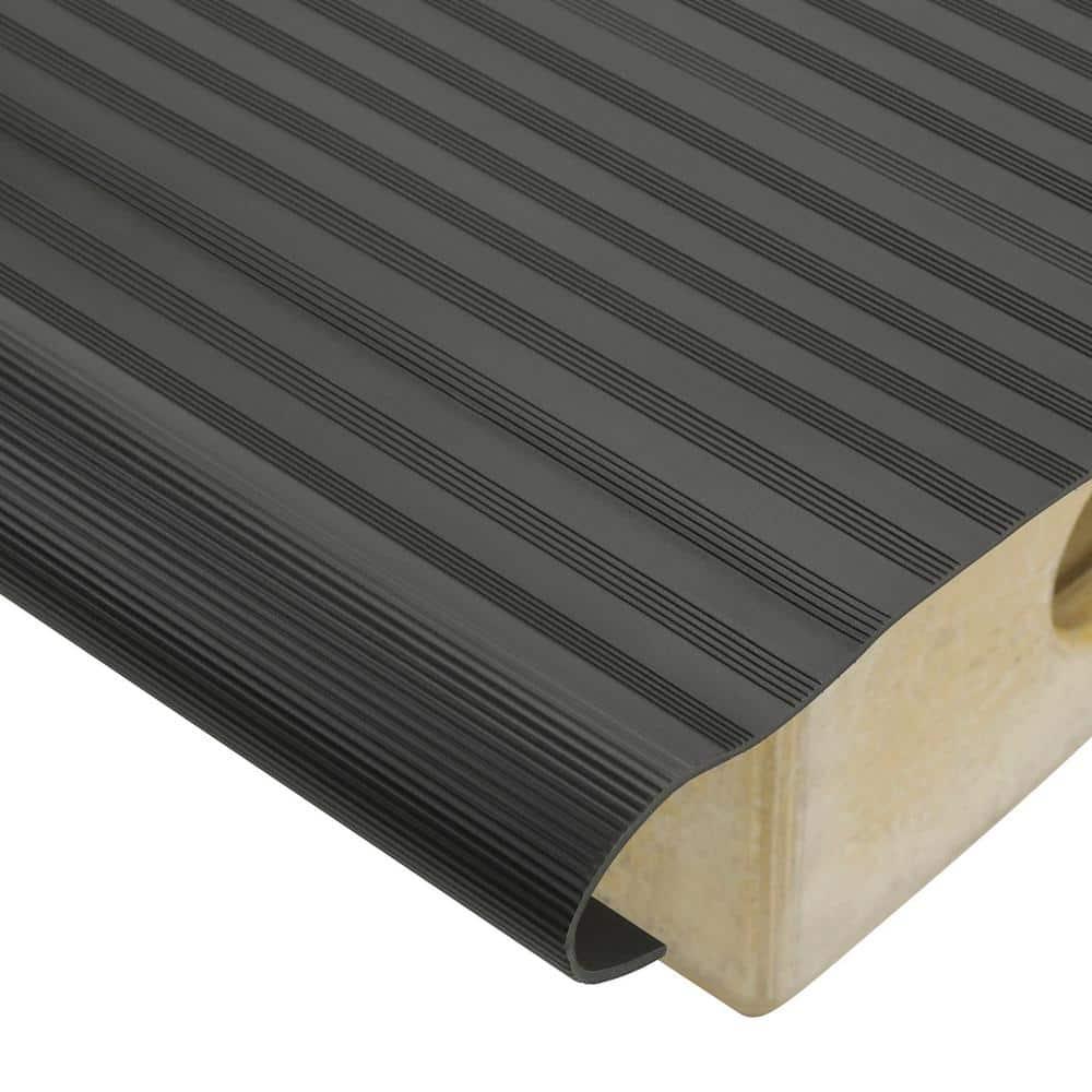M-D Building Products Vinyl 24'' L Stair Tread in Black