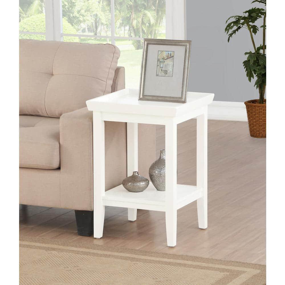 HomeStock Island Oasis End Table with Shelf