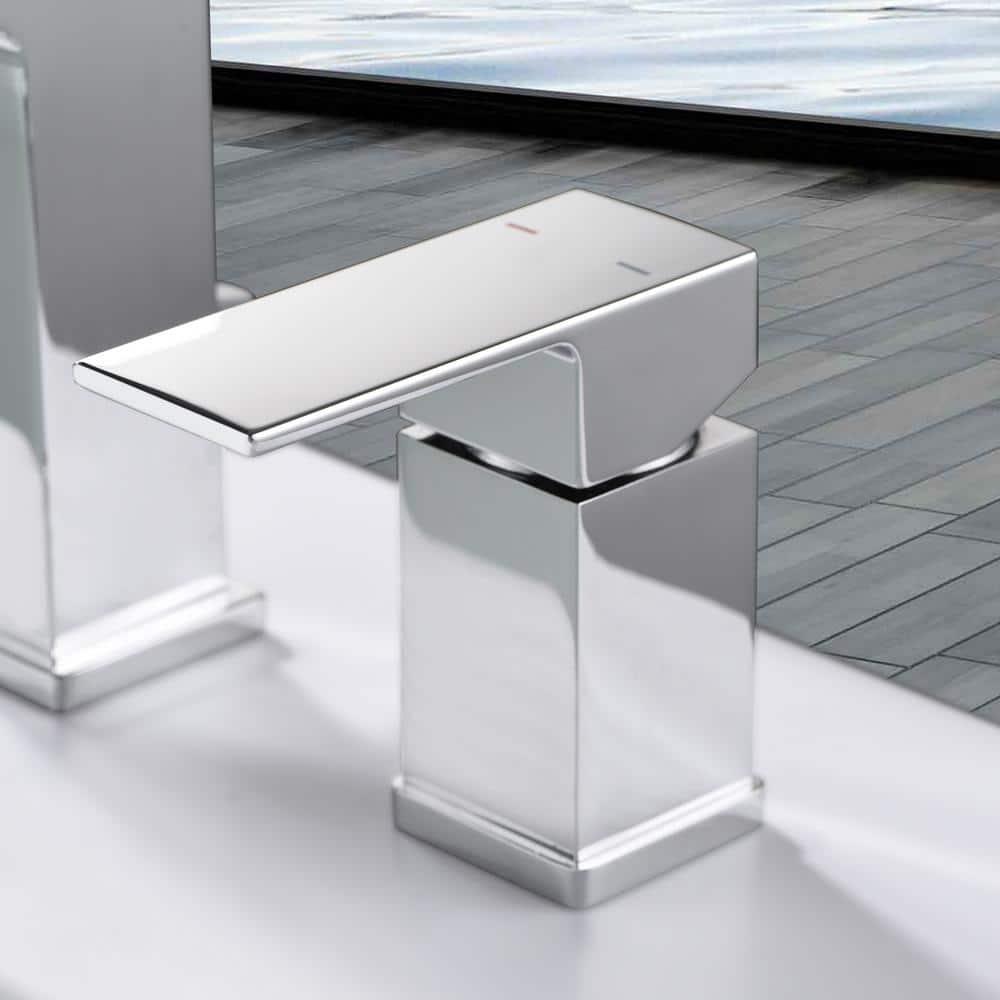 Rift 1 Handle Bathroom Roman Tub Faucet