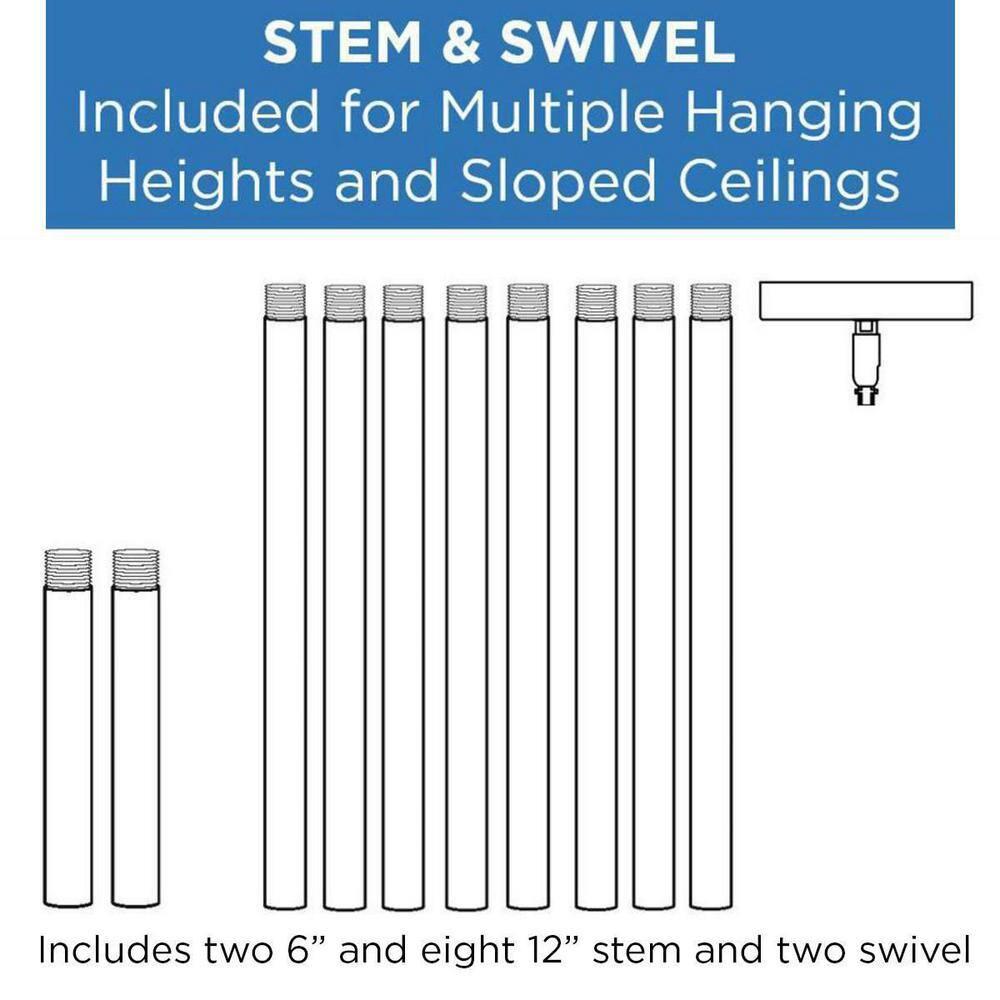 Progress Lighting Atwell 2-Light Pendant, Brushed Bronze, Clear Globe Shades