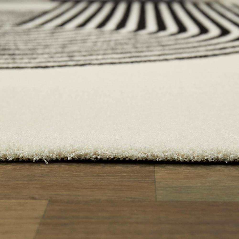 Balta Rugs 7'10"x10' Anscombe Contemporary Stripe Rug White