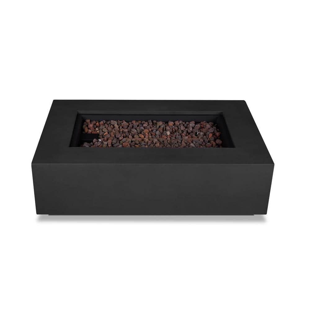 AEGEAN Propane / Natural Gas Outdoor Fire Pit Table
