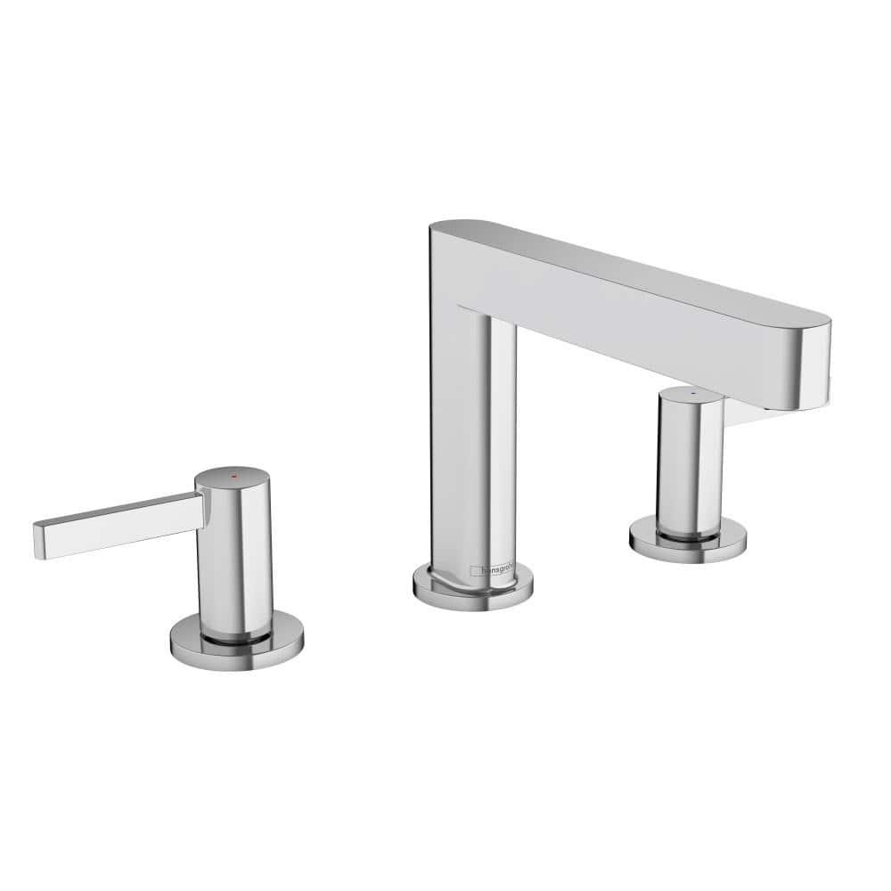 hansgrohe Finoris Widespread Faucet 110 with Pop-up Drain, 1.2 GPM