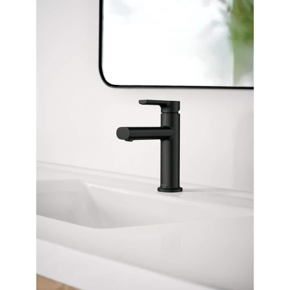 Moen Meena Single Hole Bathroom Faucet with Drain Assembly