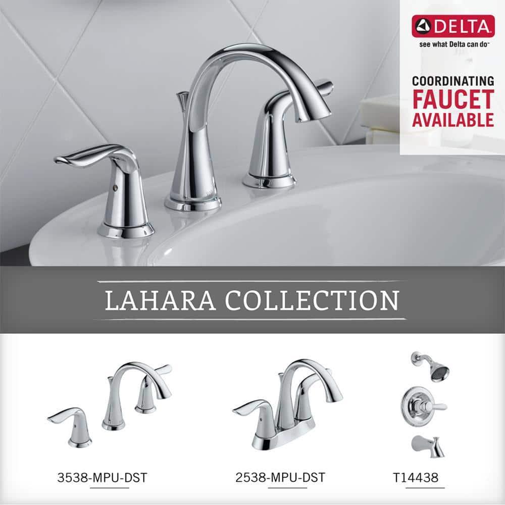 Delta Lahara (1-Pack) 16' Shower Grab Bar Seniors ADA Compliant Bright Stainless Steel 450 lb Capacity Bathroom Safety Handle for Shower, Bathtub | Wall Mounted Balance Assist, Grip DF59816-BS1-XX