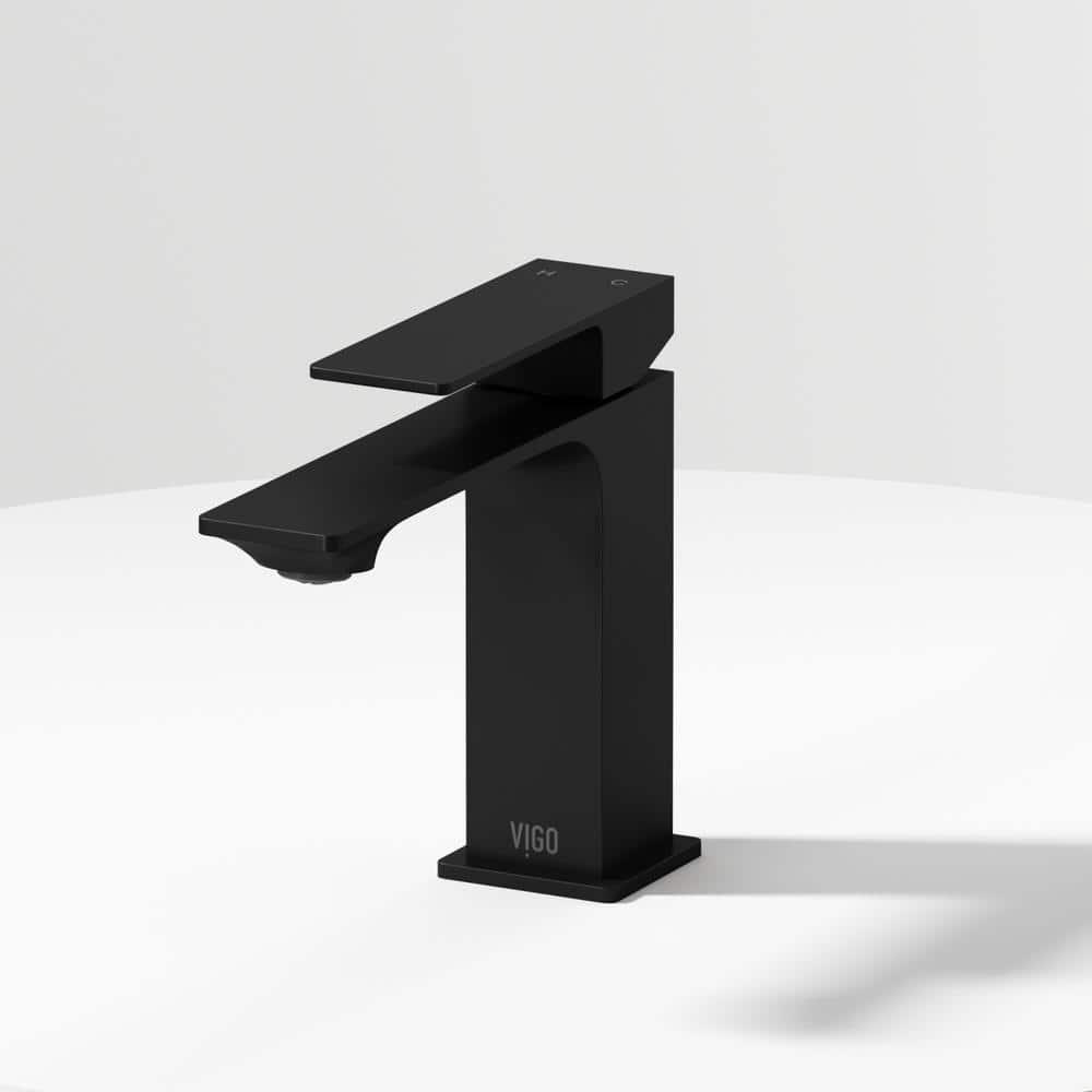 Dunn 6" H Single Handle Single Hole Bathroom Faucet