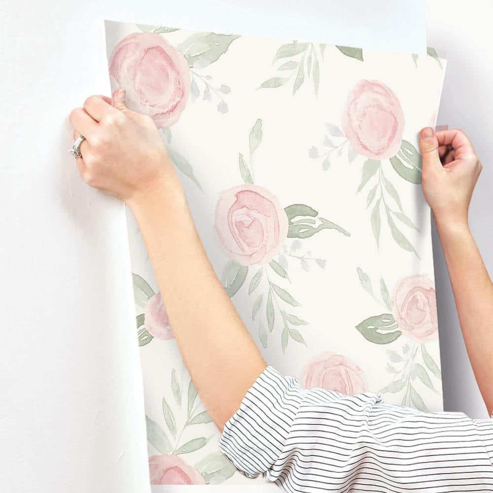 Watercolor Roses Wallpaper