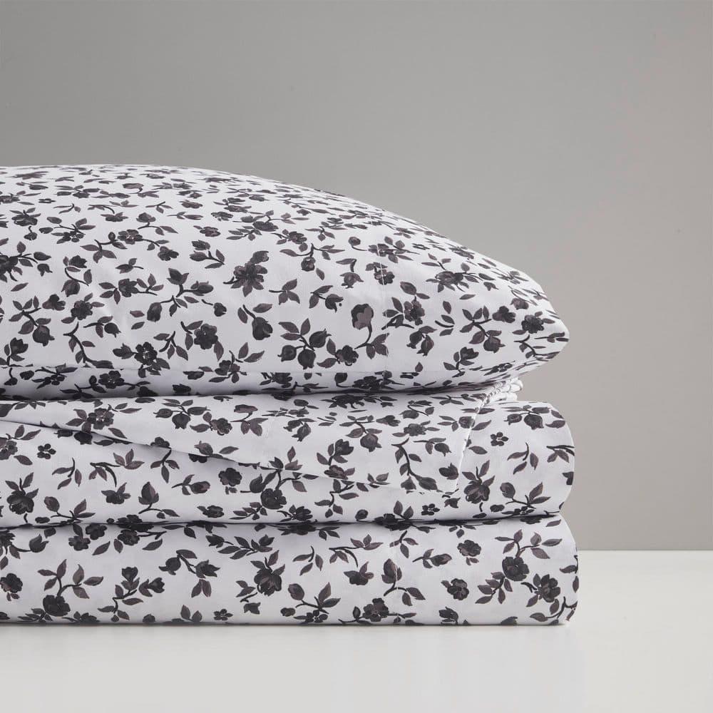 Madison Park Essentials 100% Cotton 200TC Printed Sheet Set