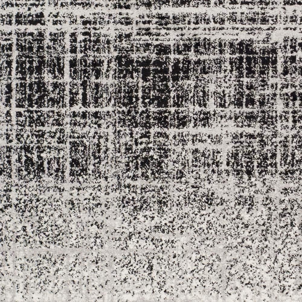 SAFAVIEH Adirondack Kiersten Abstract Faded Area Rug, Silver/Black, 8' x 10'