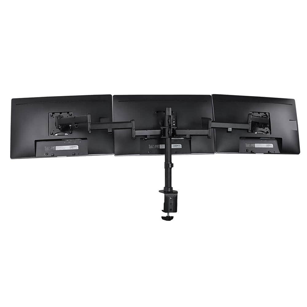 Mount-it Mount-It Full Motion Triple Monitor Mount 3 Screen Desk Stand Fits 13 - 27 in. Computer Monitors