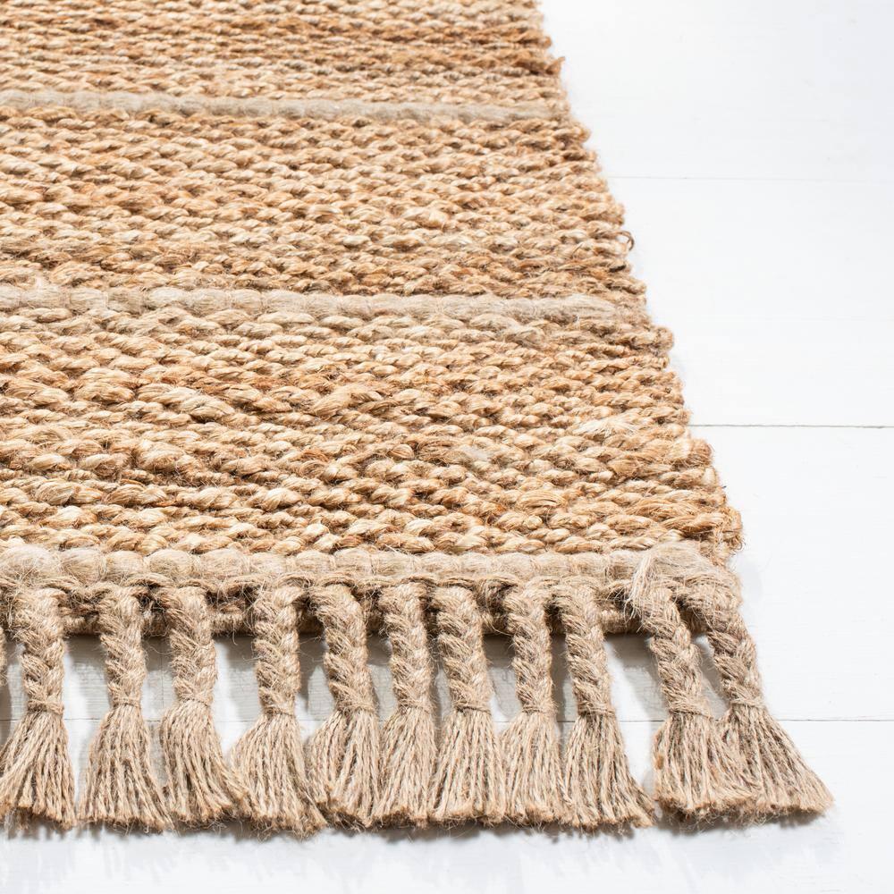 Natural Fiber NF550 Hand Woven Indoor Accent Rug - Natural/Light Grey - 2'x3' - Safavieh.