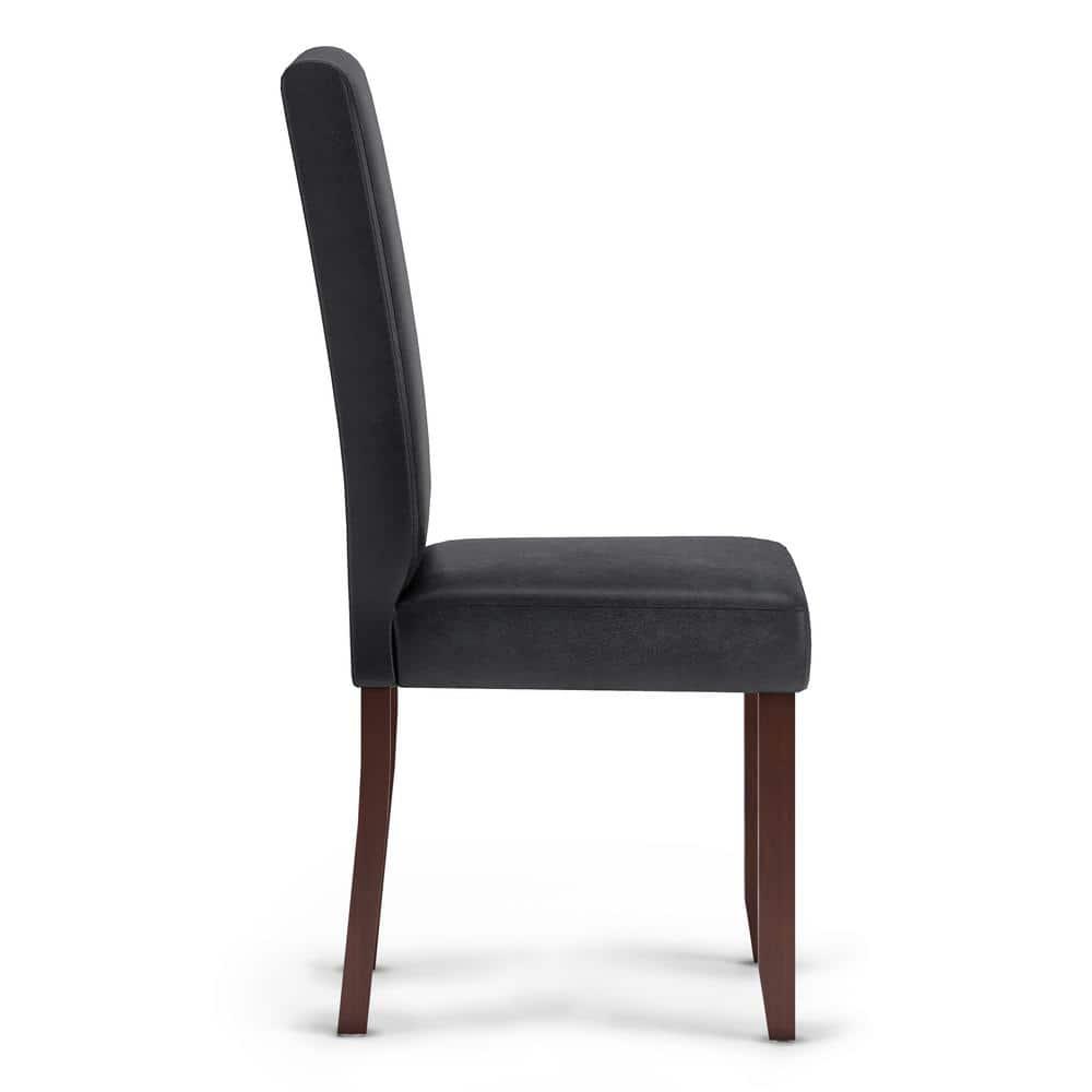 Simpli Home Acadian Solid Wood Dining Chair (Set of 2)