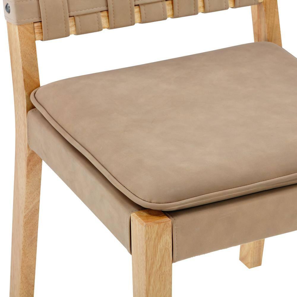 Nathan James Upholstered Stool