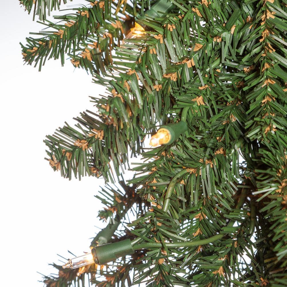 Gerson Set of 3 Pre Lit Warm White UL Alpine Trees