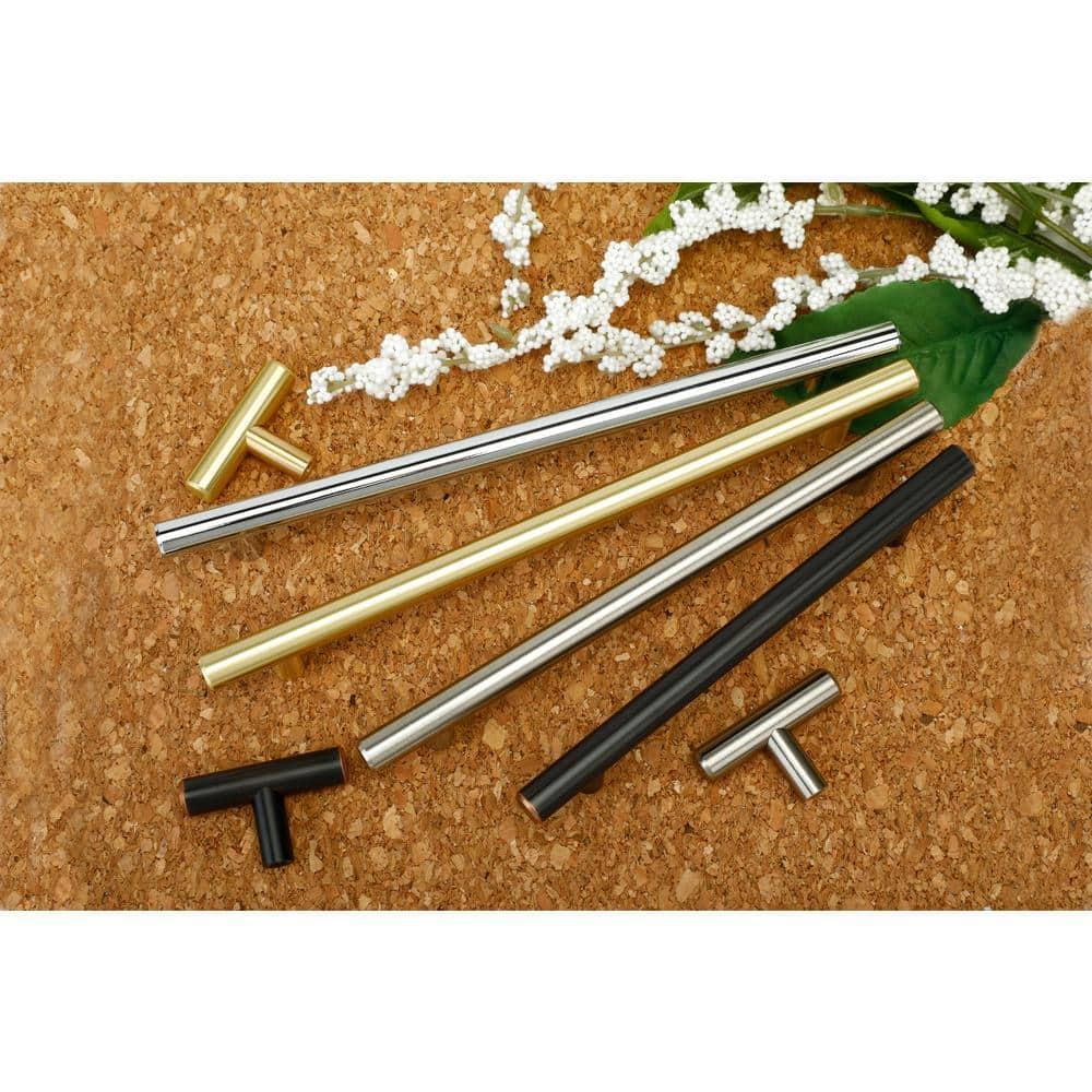 Melrose 3 in. Center-to-Center Satin Nickel Bar Pull Cabinet Pull 87011 (10-Pack)