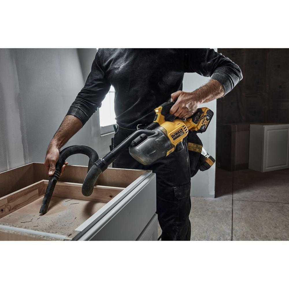 DEWALT 20V Cordless Vacuum Cleaner - Easy Empty Canister