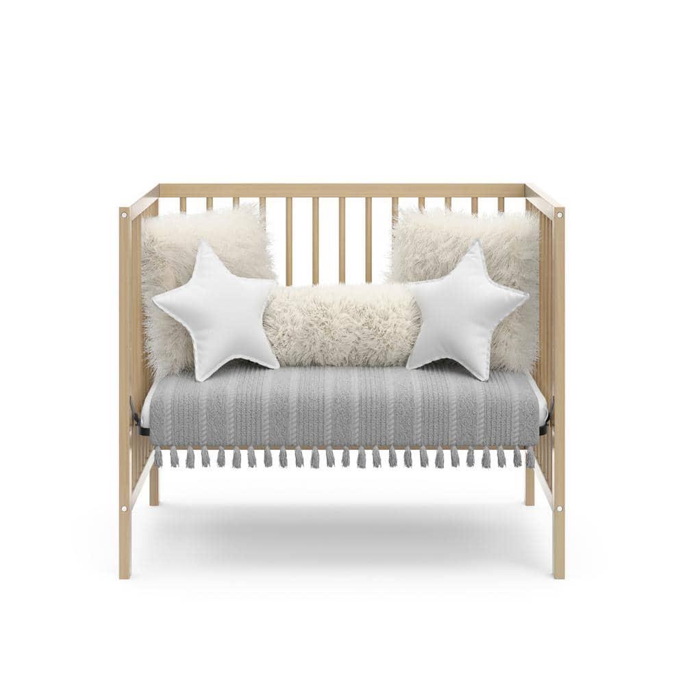 Teddi 4-in-1 Mini Convertible Crib with Mattress
