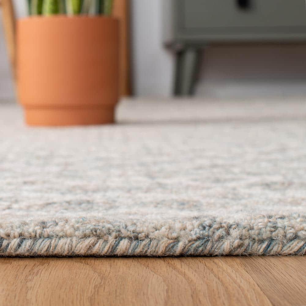 SAFAVIEH Abstract Ryder Geometric Area Rug, Ivory/Grey, 2' x 3'