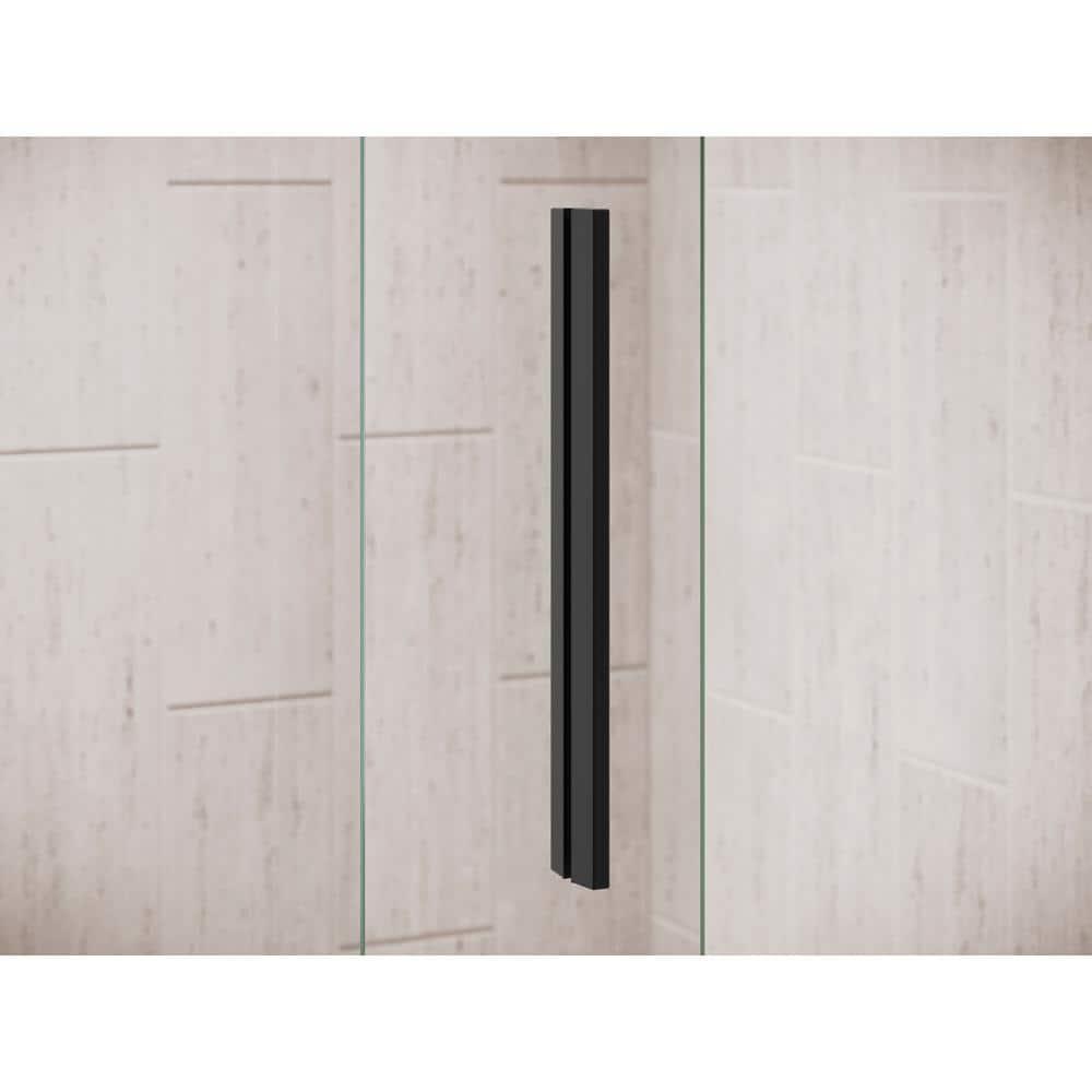 Levity 59.62" x 62" Bypass Bath Door with CleanCoat® Technology